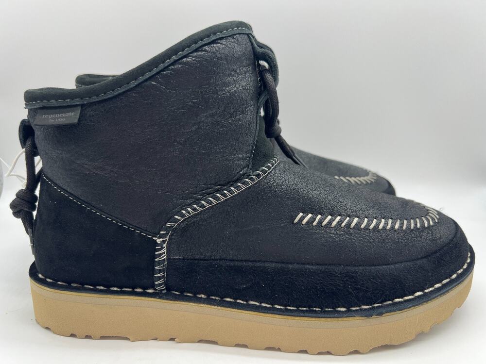 UGG Campfire Crafted Regenerate Boot Black 1144017-BLK Size M10/W11
